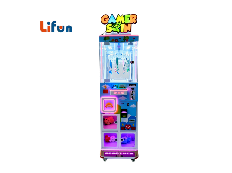 Lifun Gamer Spin 30-Clip Prize Machine with 3 Prize Lockers,MY SHOP,Lifun Gamer Spin 30-Clip Prize Machine with 3 Prize Lockers