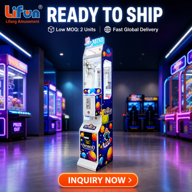 Lifun Space Mini Claw Machine – Ultra-Thin Arcade Design,MY SHOP,Lifun Space Mini Claw Machine – Ultra-Thin Arcade Design