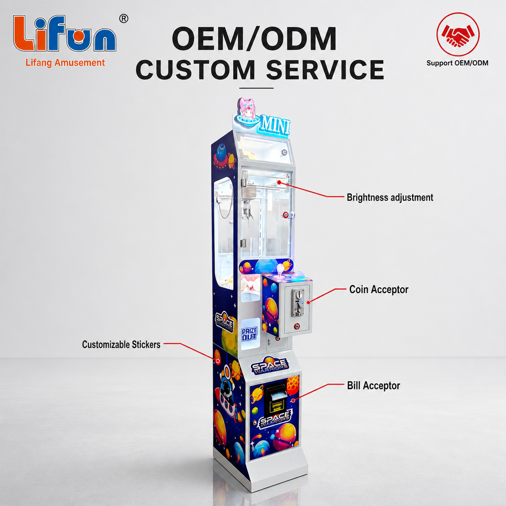 Lifun Space Mini Claw Machine – Ultra-Thin Arcade Design,MY SHOP,Lifun Space Mini Claw Machine – Ultra-Thin Arcade Design