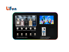 Lifun Smart Perfume Vending Machine with WiFi & Ad Screen,MY SHOP,Lifun Smart Perfume Vending Machine with WiFi & Ad Screen