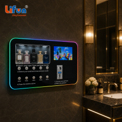 Lifun Smart Perfume Vending Machine with WiFi & Ad Screen,MY SHOP,Lifun Smart Perfume Vending Machine with WiFi & Ad Screen