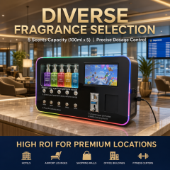 Lifun Smart Perfume Vending Machine with WiFi & Ad Screen,MY SHOP,Lifun Smart Perfume Vending Machine with WiFi & Ad Screen
