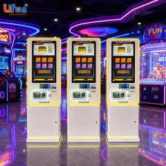 Lifun Smart Token Exchange Machine with Touchscreen & LED Frame,MY SHOP,Lifun Smart Token Exchange Machine with Touchscreen & LED Frame