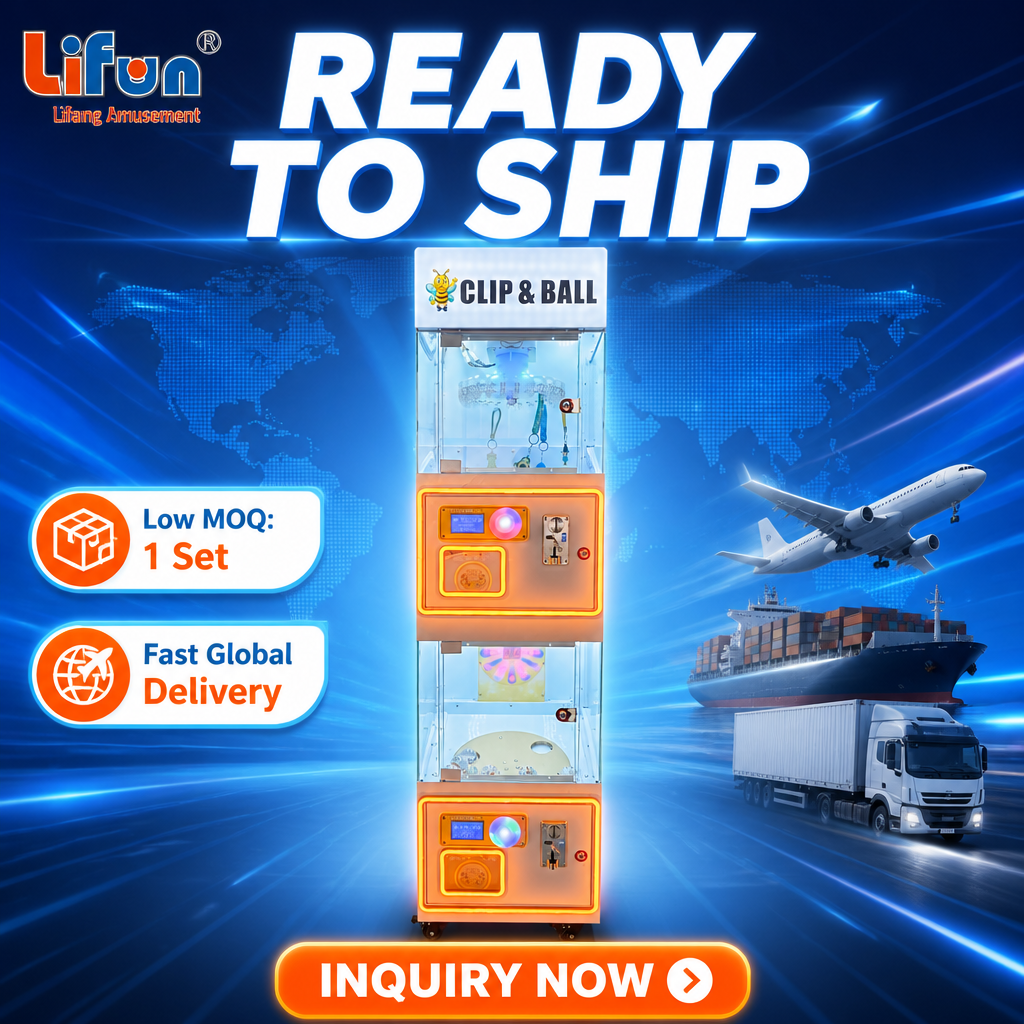 Lifun Clip & Ball 2-in-1 Arcade with Capsule Toy Dispenser,MY SHOP,Lifun Clip & Ball 2-in-1 Arcade with Capsule Toy Dispenser