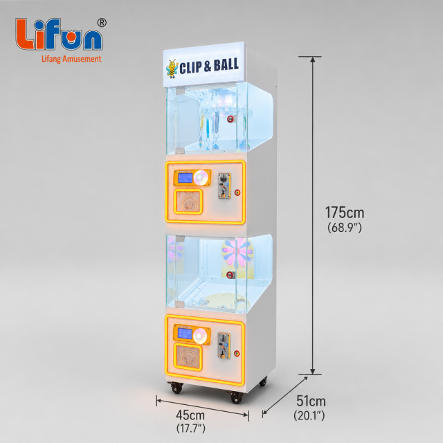 Lifun Clip & Ball 2-in-1 Arcade with Capsule Toy Dispenser,MY SHOP,Lifun Clip & Ball 2-in-1 Arcade with Capsule Toy Dispenser