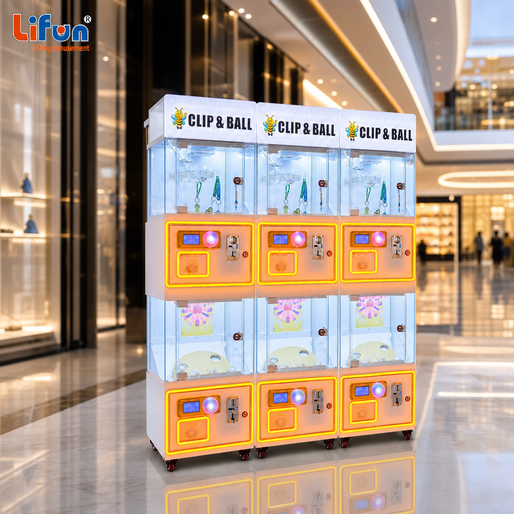 Lifun Clip & Ball 2-in-1 Arcade with Capsule Toy Dispenser,MY SHOP,Lifun Clip & Ball 2-in-1 Arcade with Capsule Toy Dispenser