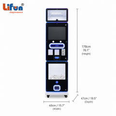 Lifun Prize Gift Vending with Card Dispenser & Capsule Toy,MY SHOP,Lifun Prize Gift Vending with Card Dispenser & Capsule Toy
