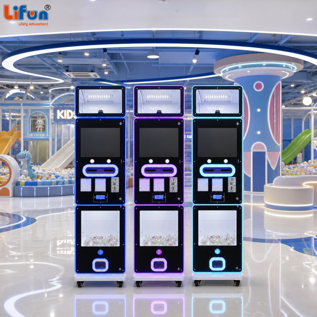 Lifun Prize Gift Vending with Card Dispenser & Capsule Toy,MY SHOP,Lifun Prize Gift Vending with Card Dispenser & Capsule Toy