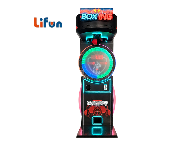 Lifun Cyber Boxing Arcade with LED Ring Score Display,MY SHOP,Lifun Cyber Boxing Arcade with LED Ring Score Display