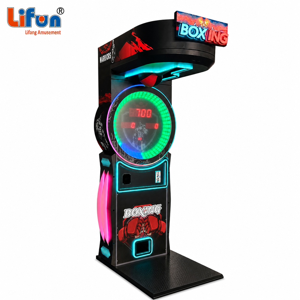 Lifun Cyber Boxing Arcade with LED Ring Score Display,MY SHOP,Lifun Cyber Boxing Arcade with LED Ring Score Display