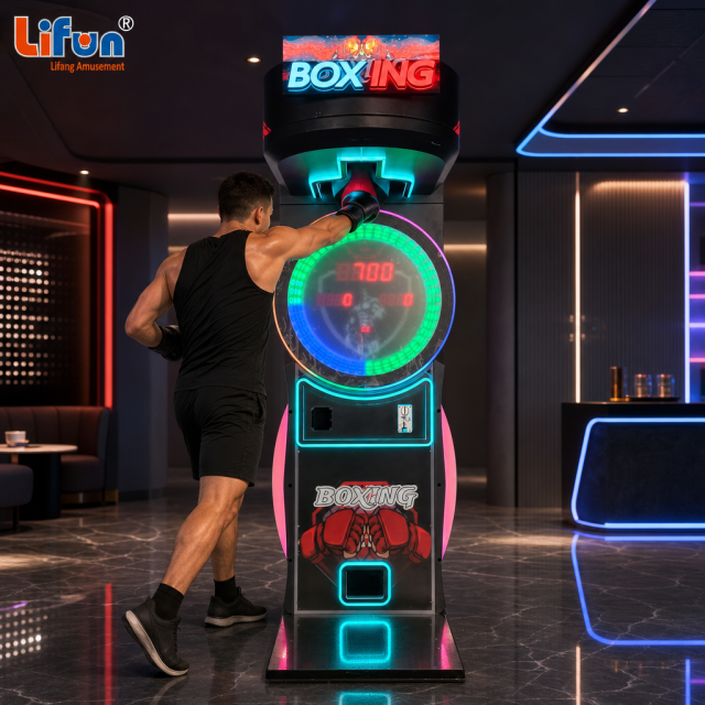 Lifun Cyber Boxing Arcade with LED Ring Score Display,MY SHOP,Lifun Cyber Boxing Arcade with LED Ring Score Display