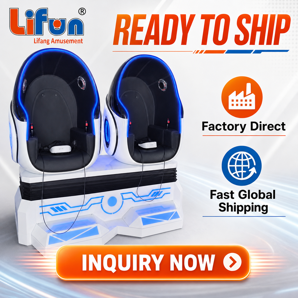 Lifun 9D VR Egg Twins – 2-Player Virtual Reality Cinema Seat,MY SHOP,Lifun 9D VR Egg Twins – 2-Player Virtual Reality Cinema Seat