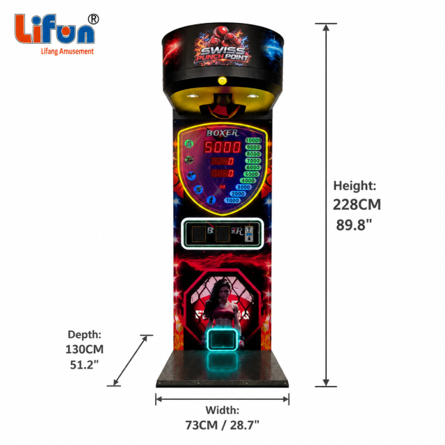 Lifun Boxer Game Arcade Machine with Ticket or Drink Option,MY SHOP,Lifun Boxer Game Arcade Machine with Ticket or Drink Option