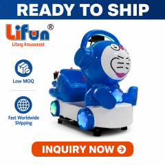 Lifun Doraemon Kiddie Ride with Music and Star LED Lights,MY SHOP,Lifun Doraemon Kiddie Ride with Music and Star LED Lights
