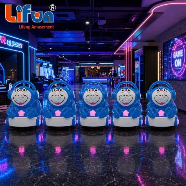Lifun Doraemon Kiddie Ride with Music and Star LED Lights,MY SHOP,Lifun Doraemon Kiddie Ride with Music and Star LED Lights