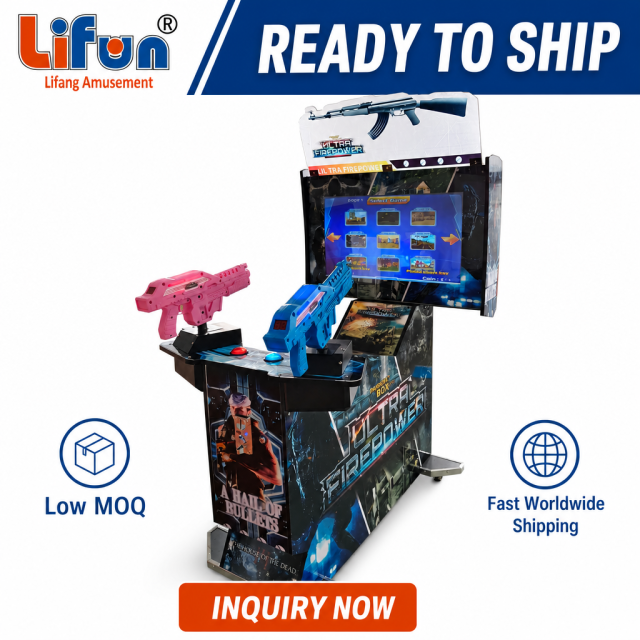 Lifun 32" Dual-Gun Shooting Arcade Machine with HD Screen,MY SHOP,Lifun 32" Dual-Gun Shooting Arcade Machine with HD Screen