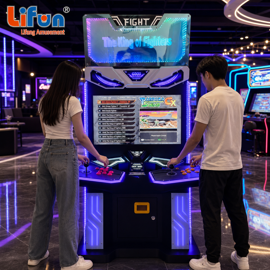Lifun 32" Street Fighter Arcade – Dual Joysticks, All-in-One Games,MY SHOP,Lifun 32" Street Fighter Arcade – Dual Joysticks, All-in-One Games