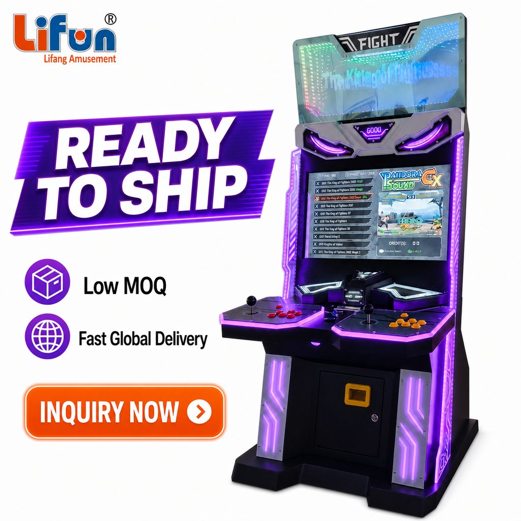 Lifun 32" Street Fighter Arcade – Dual Joysticks, All-in-One Games,MY SHOP,Lifun 32" Street Fighter Arcade – Dual Joysticks, All-in-One Games