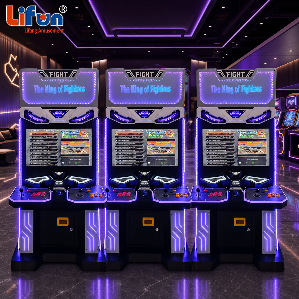 Lifun 32" Street Fighter Arcade – Dual Joysticks, All-in-One Games,MY SHOP,Lifun 32" Street Fighter Arcade – Dual Joysticks, All-in-One Games