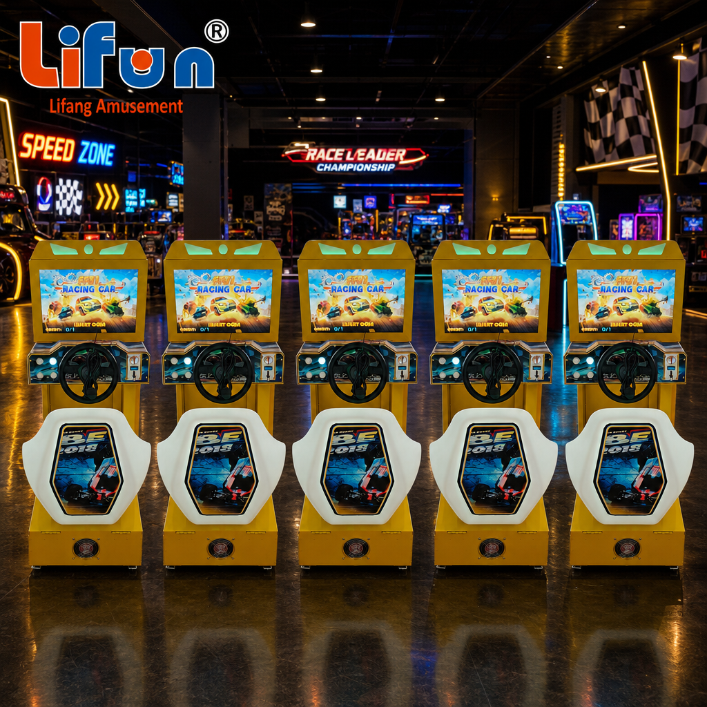 Lifun OutRun Kids Racing Game with Comfortable Glowing Seat,MY SHOP,Lifun OutRun Kids Racing Game with Comfortable Glowing Seat