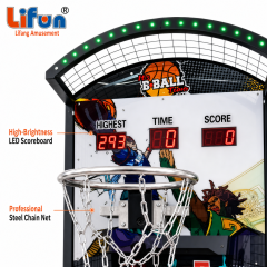 Lifun Luxury Collapsible Basketball Arcade with LED Top Sign,MY SHOP,Lifun Luxury Collapsible Basketball Arcade with LED Top Sign