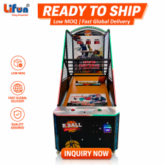 Lifun Luxury Collapsible Basketball Arcade with LED Top Sign,MY SHOP,Lifun Luxury Collapsible Basketball Arcade with LED Top Sign