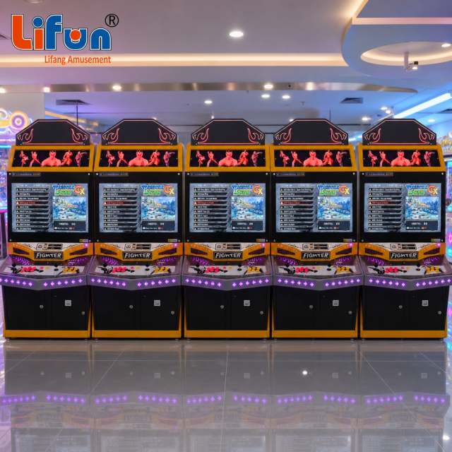 Lifun 32" LCD Game Machine Fighter for Retro Arcade & Dual Play,MY SHOP,Lifun 32" LCD Game Machine Fighter for Retro Arcade & Dual Play