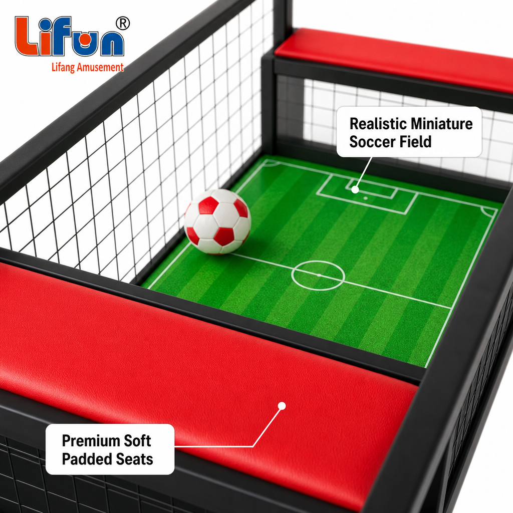Lifun Indoor Soccer Table Game with Comfortable Side Benches,MY SHOP,Lifun Indoor Soccer Table Game with Comfortable Side Benches