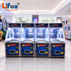 Lifun Bonus Hole Coin Pusher Arcade Machine with Smiley Design,MY SHOP,Lifun Bonus Hole Coin Pusher Arcade Machine with Smiley Design