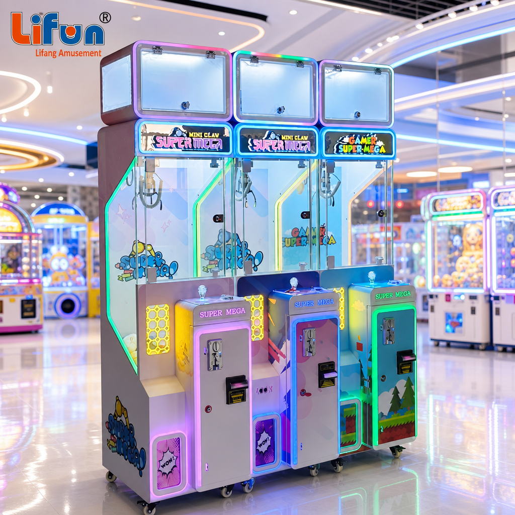 Lifun 18" Super Mega Mini Claw Machine with Prize Locker,MY SHOP,Lifun 18" Super Mega Mini Claw Machine with Prize Locker