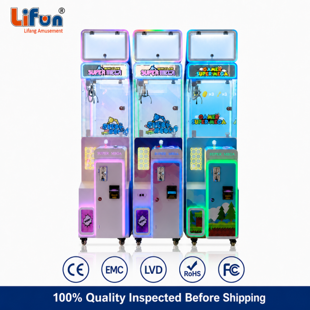 Lifun 18" Super Mega Mini Claw Machine with Prize Locker,MY SHOP,Lifun 18" Super Mega Mini Claw Machine with Prize Locker
