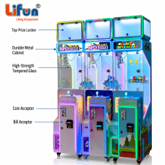 Lifun 18" Super Mega Mini Claw Machine with Prize Locker,MY SHOP,Lifun 18" Super Mega Mini Claw Machine with Prize Locker
