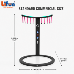 Lifun Eye-Hand Reaction Game with 10 Drop Sticks & LED Arch,MY SHOP,Lifun Eye-Hand Reaction Game with 10 Drop Sticks & LED Arch