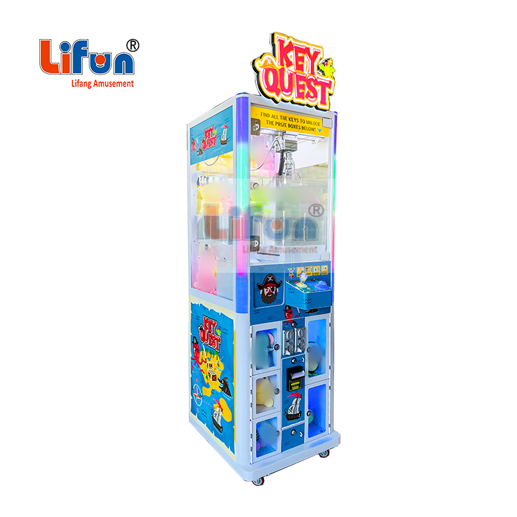 KEY QUEST Claw Machine by Lifun | Treasure Hunt Arcade Game with Prize Unlock System,MY SHOP,KEY QUEST Claw Machine by Lifun | Treasure Hunt Arcade Game with Prize Unlock System