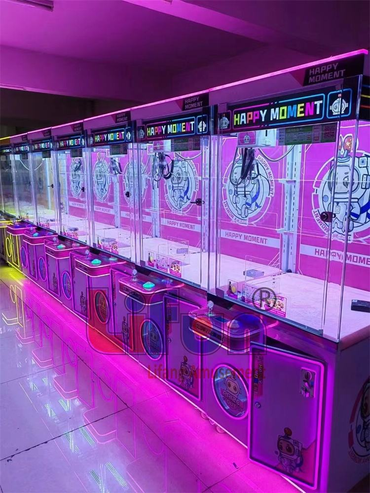 Happy Moment Claw Machine – Lucky Prize Crane for Modern Arcades,MY SHOP,Happy Moment Claw Machine – Lucky Prize Crane for Modern Arcades
