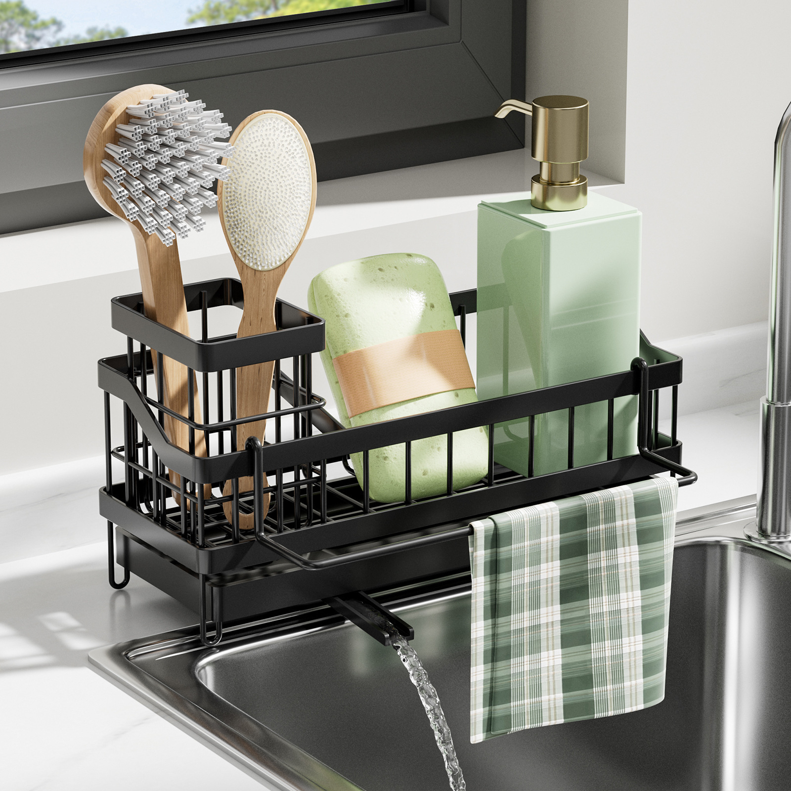 Mopping cloth storage and draining rack for sink - a must-have accessory,MY SHOP,Mopping cloth storage and draining rack for sink - a must-have accessory