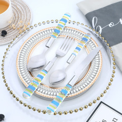 Exquisite stainless steel knife, fork and spoon set,MY SHOP,Exquisite stainless steel knife, fork and spoon set