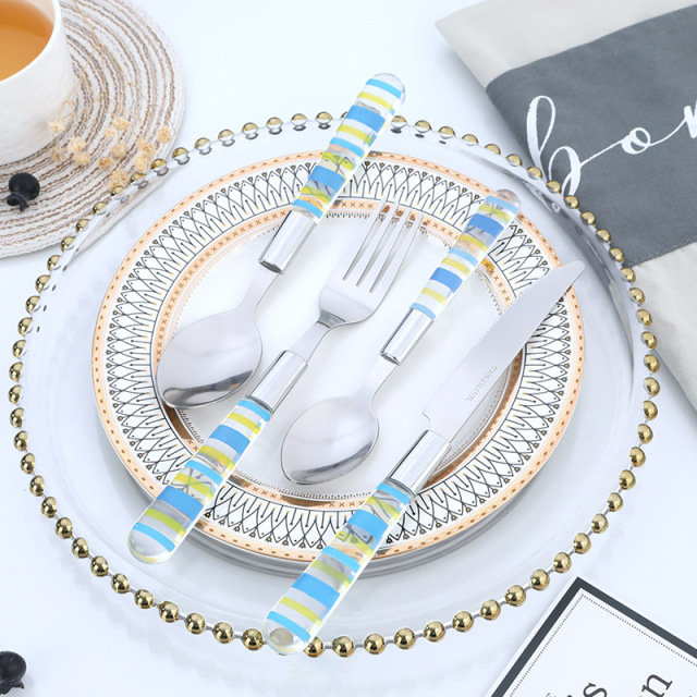 Exquisite stainless steel knife, fork and spoon set,MY SHOP,Exquisite stainless steel knife, fork and spoon set