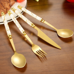 Exquisite stainless steel knife, fork and spoon set,MY SHOP,Exquisite stainless steel knife, fork and spoon set