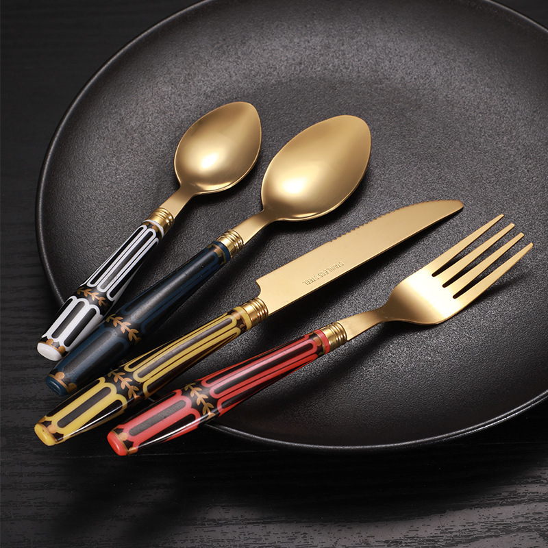 Exquisite stainless steel knife, fork and spoon set,MY SHOP,Exquisite stainless steel knife, fork and spoon set-MY SHOP