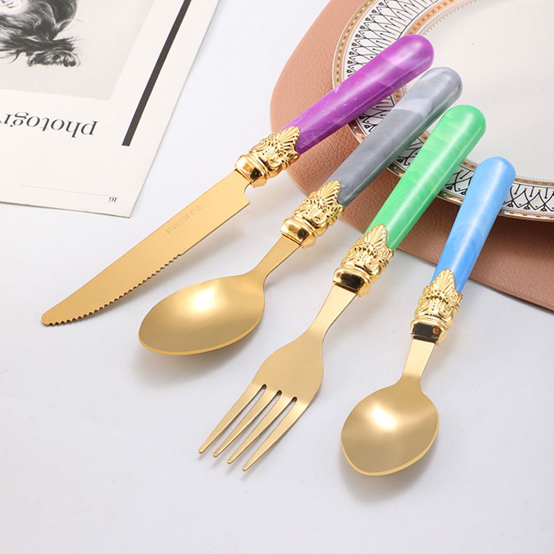 Exquisite stainless steel knife, fork and spoon set,MY SHOP,Exquisite stainless steel knife, fork and spoon set-MY SHOP