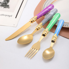Exquisite stainless steel knife, fork and spoon set,MY SHOP,Exquisite stainless steel knife, fork and spoon set-MY SHOP