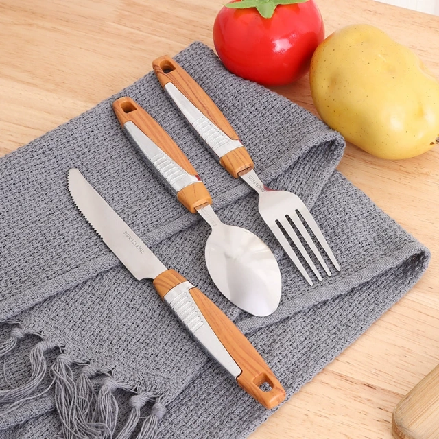 Exquisite stainless steel knife, fork and spoon set,MY SHOP,Exquisite stainless steel knife, fork and spoon set