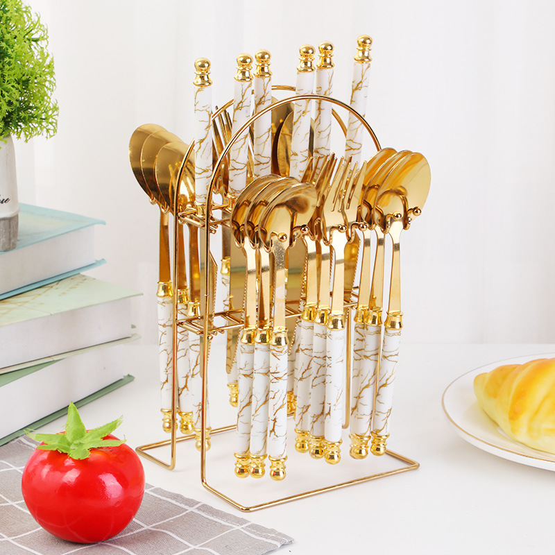 Exquisite stainless steel knife, fork and spoon set,MY SHOP,Exquisite stainless steel knife, fork and spoon set