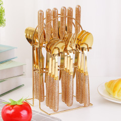 Exquisite stainless steel knife, fork and spoon set,MY SHOP,Exquisite stainless steel knife, fork and spoon set