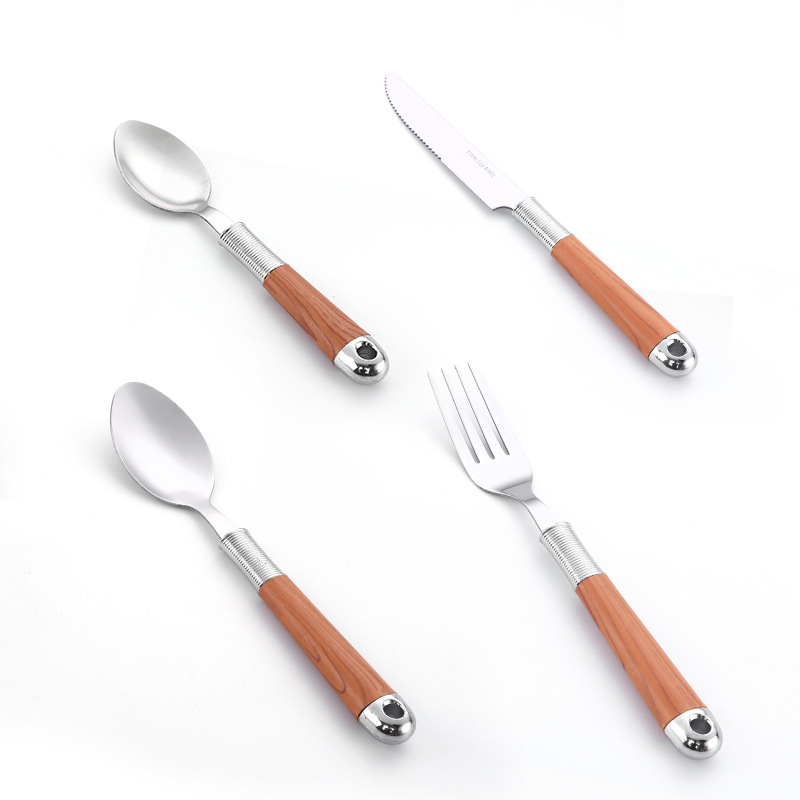 Exquisite stainless steel knife, fork and spoon set,MY SHOP,Exquisite stainless steel knife, fork and spoon set