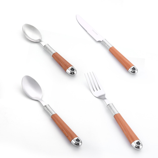 Exquisite stainless steel knife, fork and spoon set,MY SHOP,Exquisite stainless steel knife, fork and spoon set
