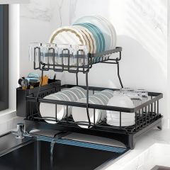 Kitchen storage rack, dish rack, plate storage and draining rack,MY SHOP,Kitchen storage rack, dish rack, plate storage and draining rack