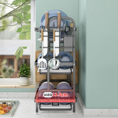 Kitchen storage rack, dish rack, plate storage and draining rack,MY SHOP,Kitchen storage rack, dish rack, plate storage and draining rack