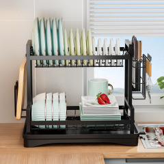 Kitchen storage rack, dish rack, plate storage and draining rack,MY SHOP,Kitchen storage rack, dish rack, plate storage and draining rack